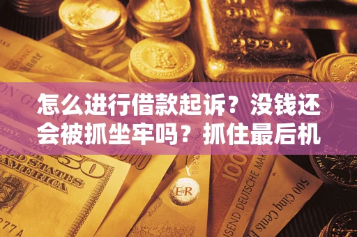 北京怎么进行借款起诉？没钱还会被抓坐牢吗？抓住最后机会！