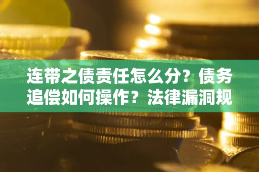 北京连带之债责任怎么分？债务追偿如何操作？法律漏洞规避指南