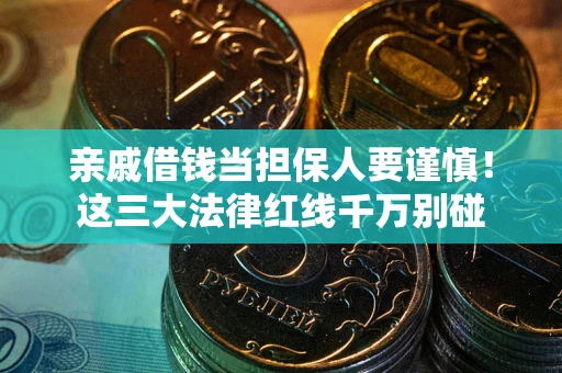 北京亲戚借钱当担保人要谨慎！这三大法律红线千万别碰