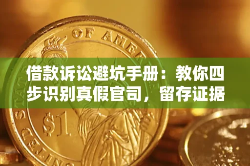北京借款诉讼避坑手册：教你四步识别真假官司，留存证据不踩雷