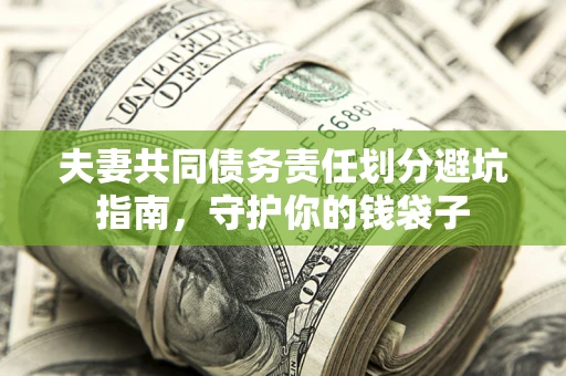 北京夫妻共同债务责任划分避坑指南，守护你的钱袋子