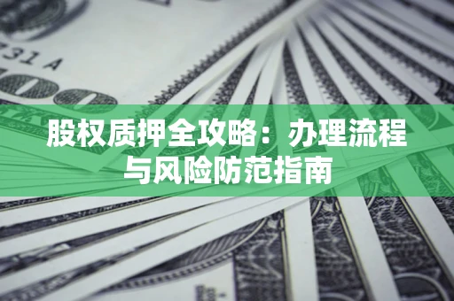 北京股权质押全攻略：办理流程与风险防范指南